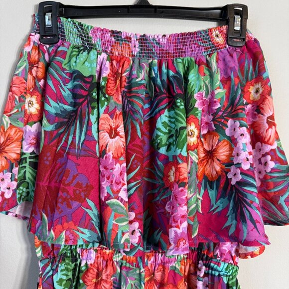 Show Me Your Mumu Rosarita Romper Womens Small Multicolor Resortwear Floral Chic - Picture 11 of 14